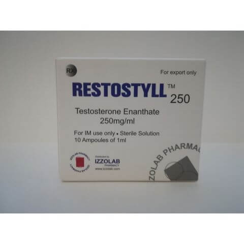 Testostosteron Enanthate 250mg1ml Izzolab - Sklep MocneSuple.pl