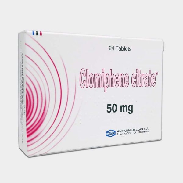 Clomiphene Citrate Clomid 50mg 24 tabletki sklep mocnesuple